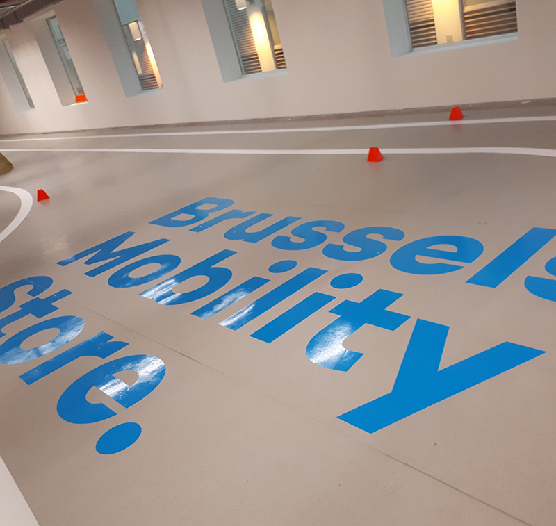 Introducing two million  Brussels residents and commuters to tomorrow's mobility