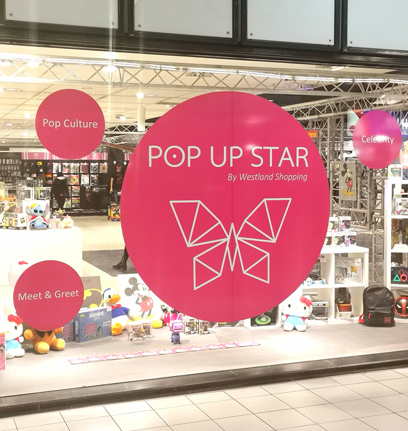 AG Real Estate opens the first Pop Up Star at the Westland Shopping Centre