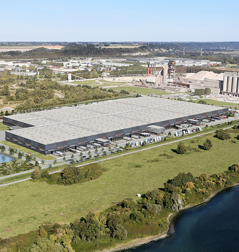 AG Real Estate France and PRD launch the construction of 90 000 m2 logistics platform