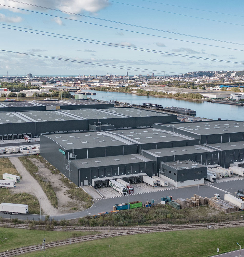 Seafrigo Group zet ontwikkeling in havengebied van Le Havre verder in partnerschap met AG Real Estate