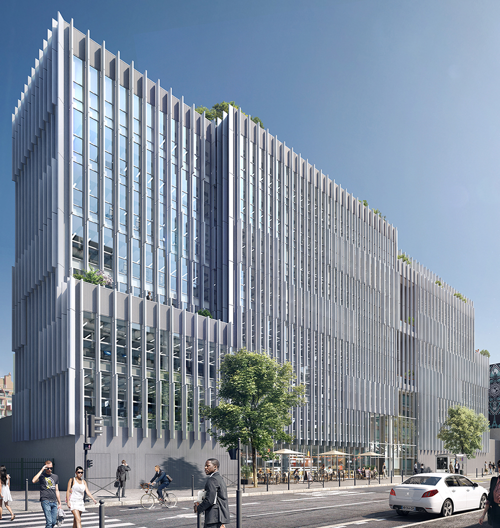 AG Real Estate levert het kantoorgebouw 'LIFE' op  in de Rue Jeanne D'Arc in Parijs (13e arrondissement)