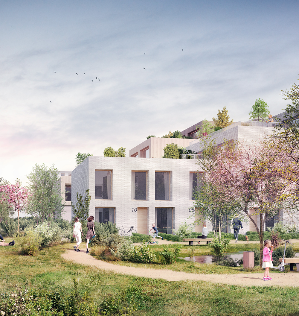 Duurzame wijk Samaya in Ottignies-Louvain-la-Neuve: een nieuw partnerschap tussen BPI Real Estate en AG Real Estate
