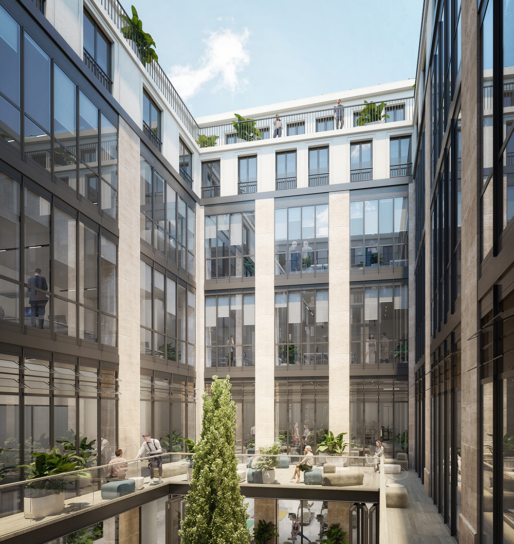 AG Real Estate France signs a BEFA (lease on presale property) with PASQAL in the 2nd arrondissement of Paris