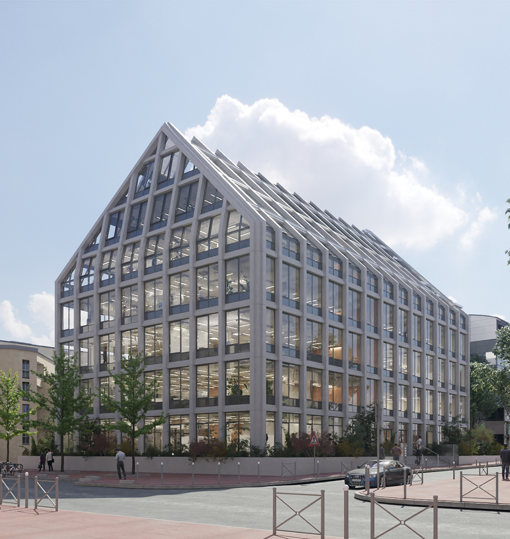 AG Real Estate France realiseert Spotlight, een vrijstaand kantoorgebouw van 4.000 m² in Issy les Moulineaux (Parijs departement 92)